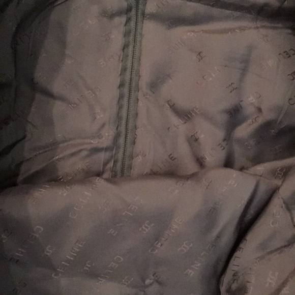 CELINE WOOL LINED KICK PLEAT  WOOL SKIRT - Picture 5 of 8